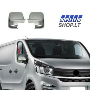 Opel Vivaro chromuoti veidrodėlių gaubtai